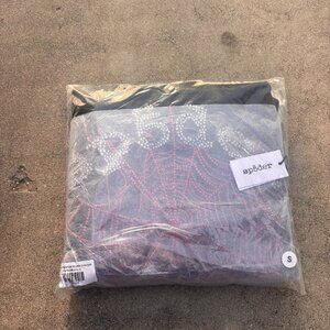 Sp5der Rhinestone OG Web V2 Hoodie